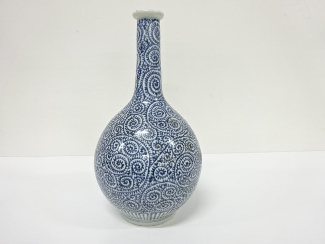 Ko-Imari, Somekotsuke, octopus arabesque, large sake cup
